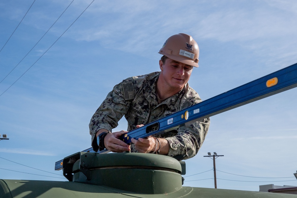 NMCB-5 Prepares to Mount Out During Training