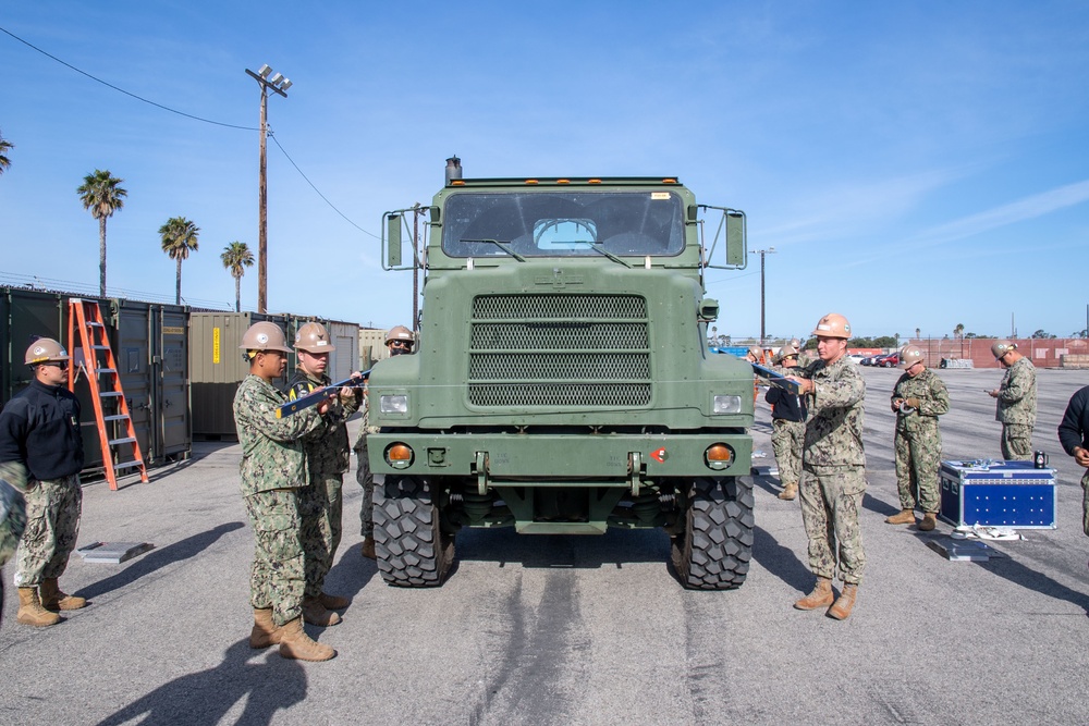 NMCB-5 Prepares to Mount Out During Training
