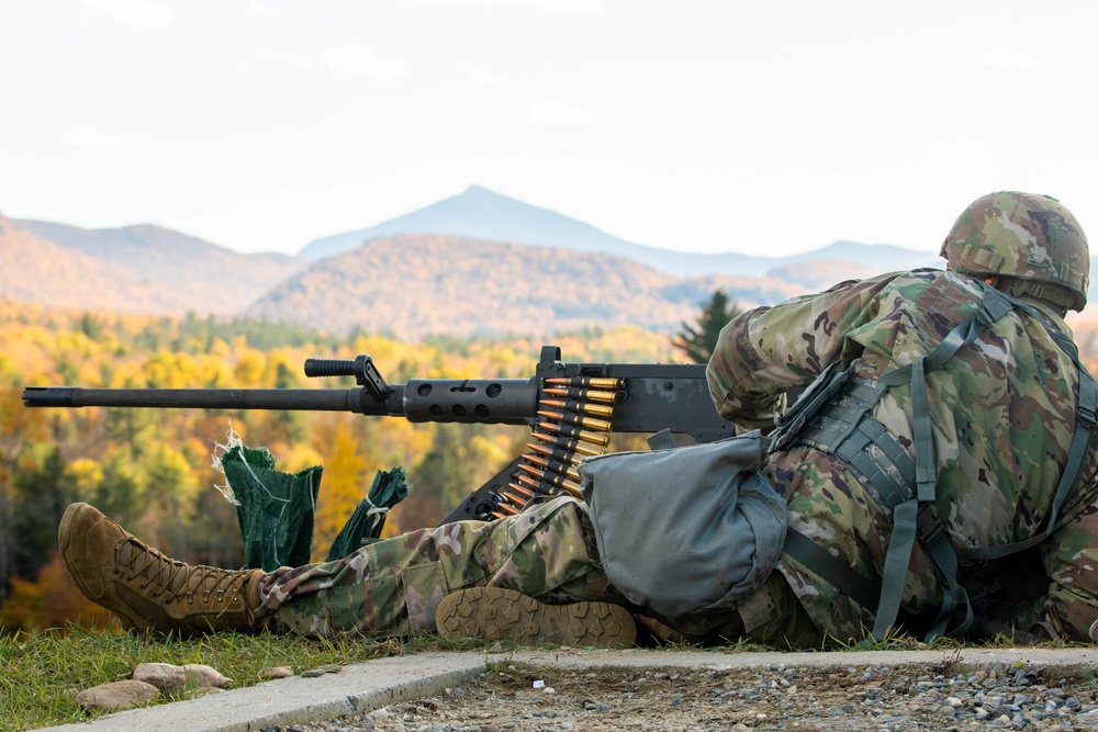 164th Transportation Battalion M2 Browning 50 cal. qualification