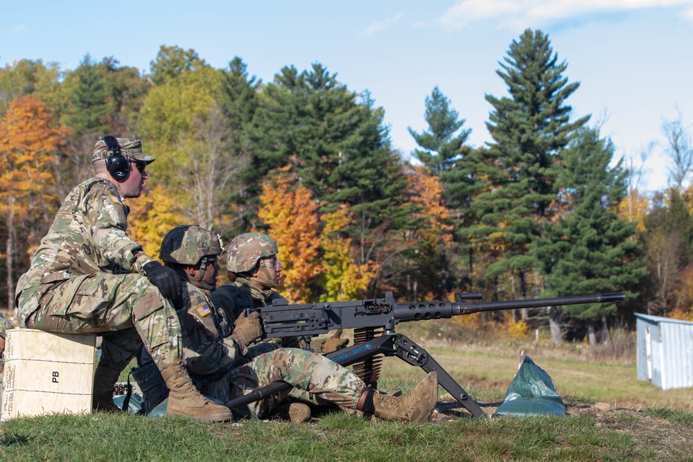 164th Transportation Battalion M2 Browning 50 cal. qualification