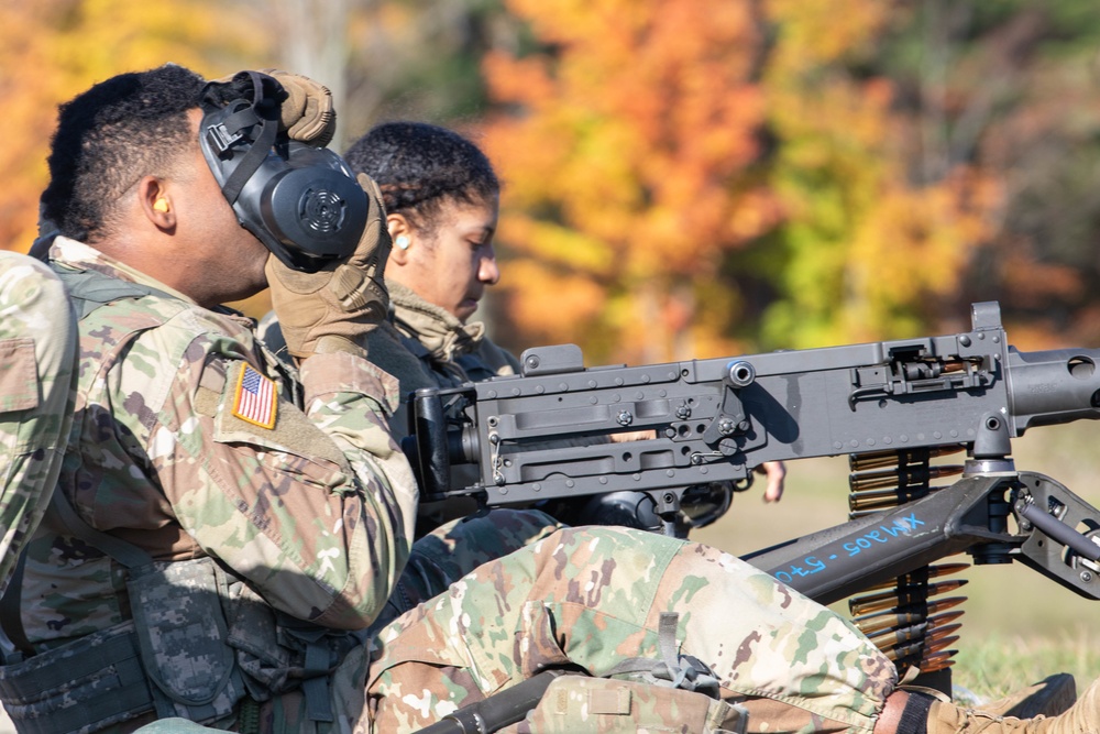 164th Transportation Battalion M2 Browning 50 cal. qualification