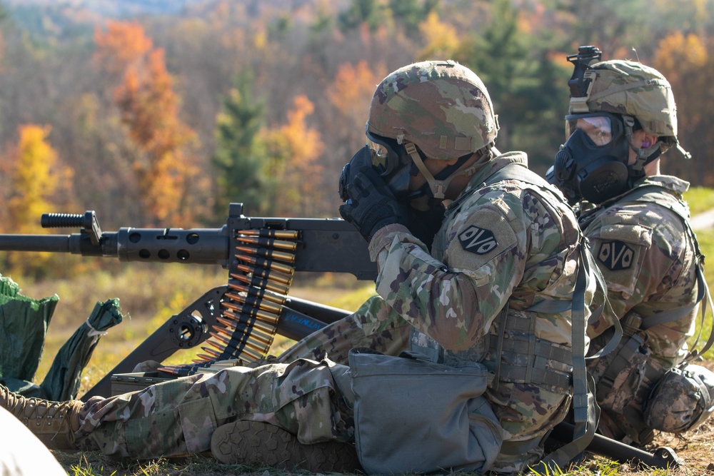 164th Transportation Battalion M2 Browning 50 cal. qualification