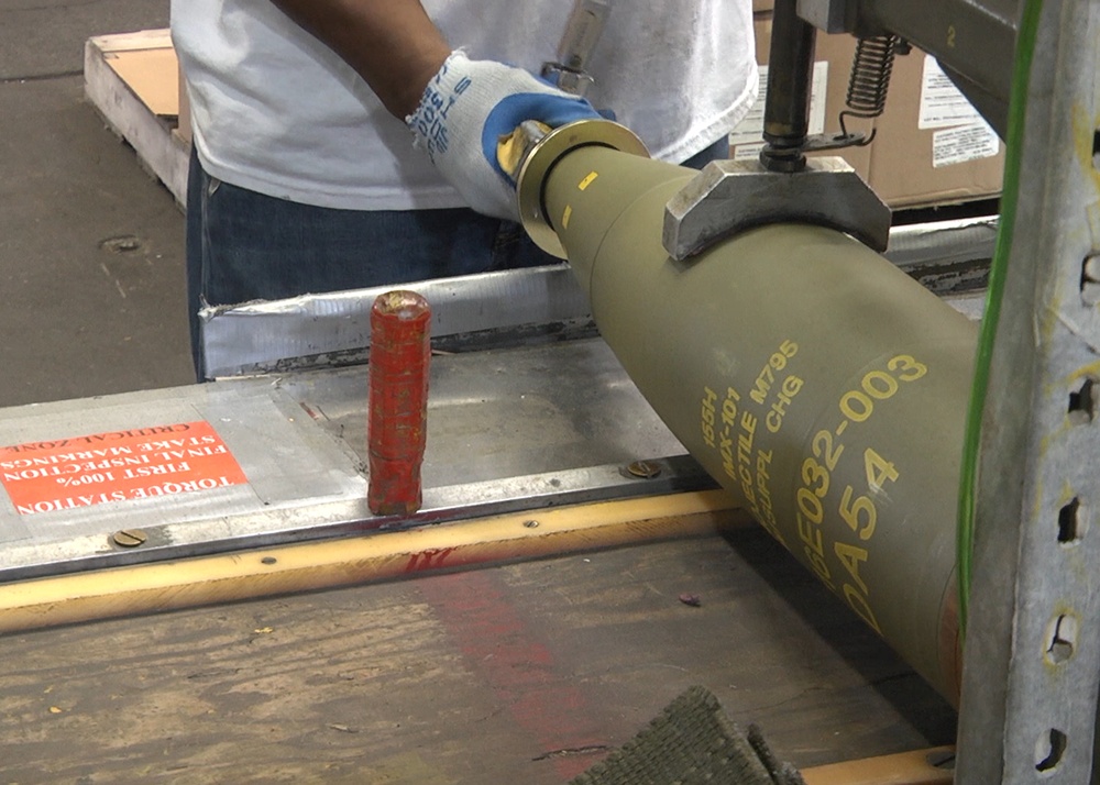 155 Projectile Production at Iowa Army Ammunition Plant