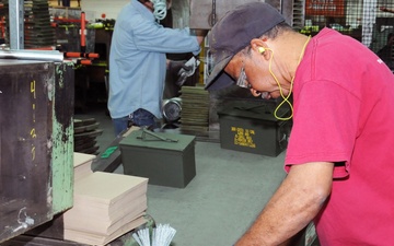 .50 Caliber Ammunition Inspection at Lake City Army Ammunition Plant