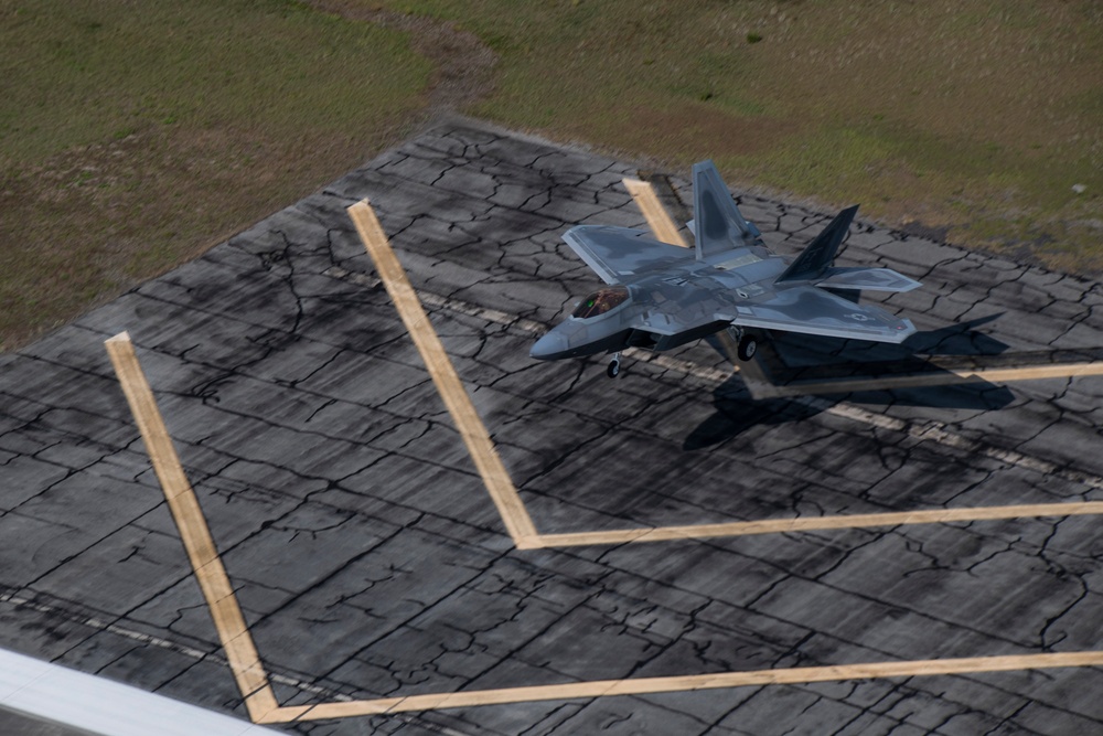 Fourth, fifth generation fighters land during Sentry Savannah 2022