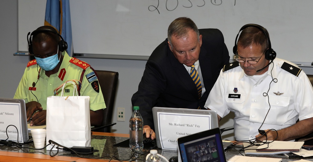 NC Guard Hosts Africa Military Law Forum Advisory Council