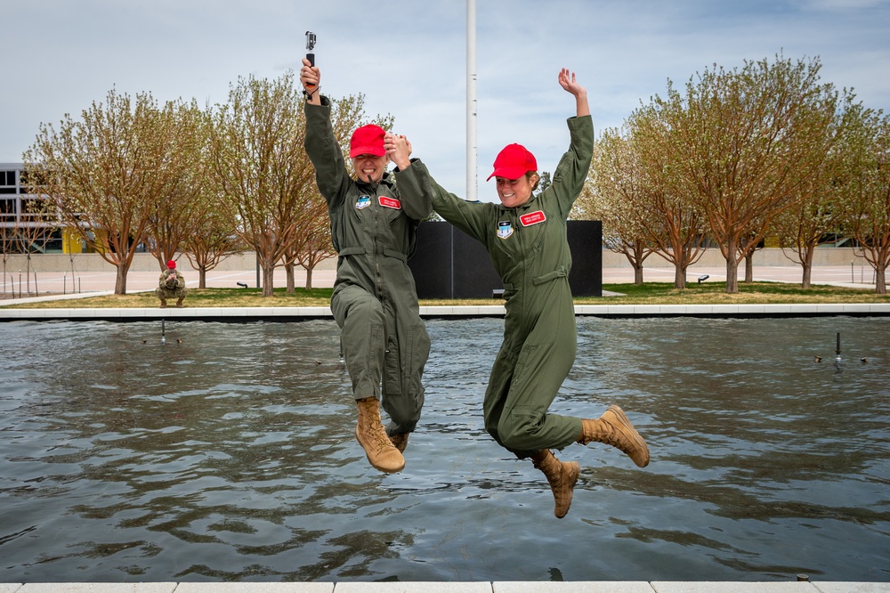 USAFA Class of 2022 Fountain Jump