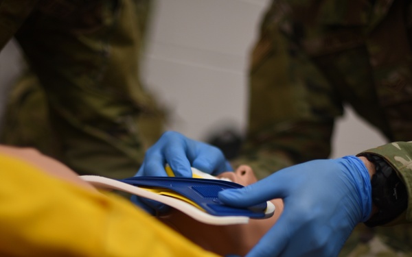 DoD Fire Academy drills EMR psychomotor skills