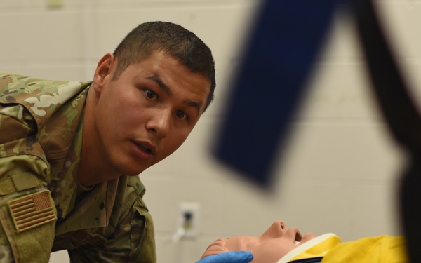DoD Fire Academy drills EMR psychomotor skills