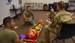 DoD Fire Academy drills EMR psychomotor skills