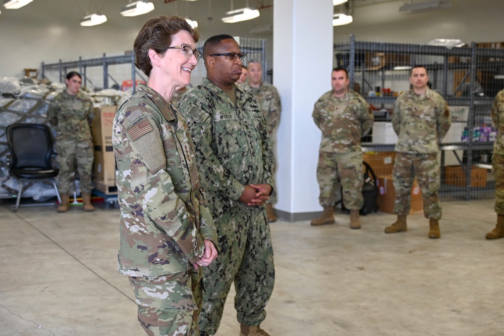 USTRANSCOM commander visits Andersen AFB