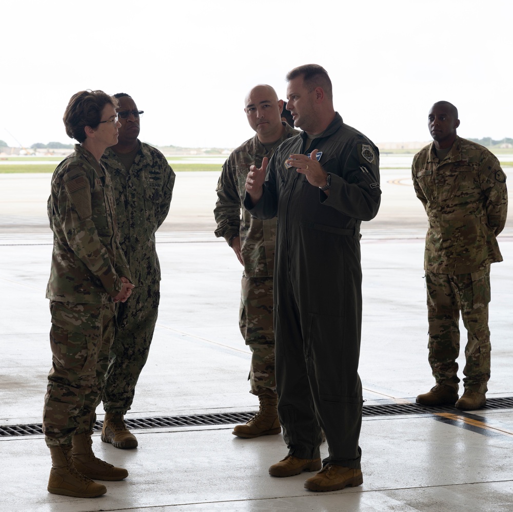 USTRANSCOM commander visits Andersen AFB