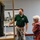 A USARCENT WWII Army Combat Nurse Uniform Stands in a case that holds untold stories