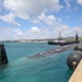 USS Annapolis Departs Naval Base Guam