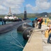 USS Annapolis Departs Naval Base Guam