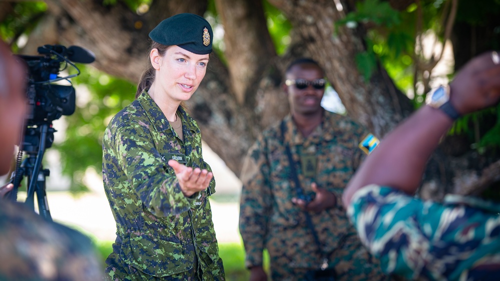 Exercise TRADEWINDS 2022 - Caribbean Task Force Media Training