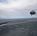 French Navy Helicopters Touchdown on the USS Pearl Harbor