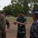 MRF-D 22: Marines interact with students of senior leaders course