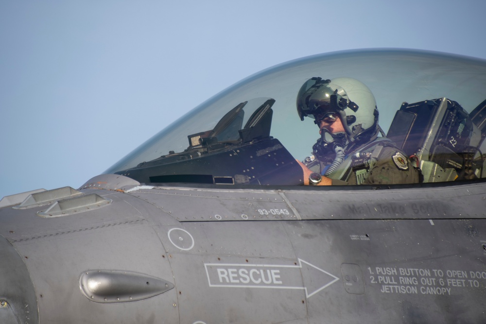 South Carolina Air National Guard maintainers keep F-16s fighting during Sentry Savannah