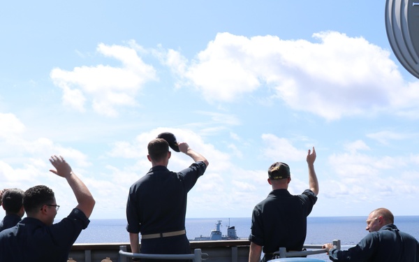 USS Ashland conducts bilateral exercise with Royal Brunei Navy