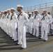 USS America Conducts Dress Whites Inspection
