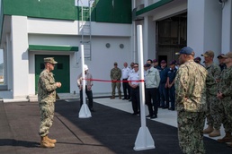 CFAS Iorizaki Fire station Ribbon Cutting