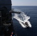 Mobile Bay, Spruance conduct boat operations in the Philippine Sea