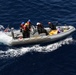 Mobile Bay, Spruance conduct boat operations in the Philippine Sea