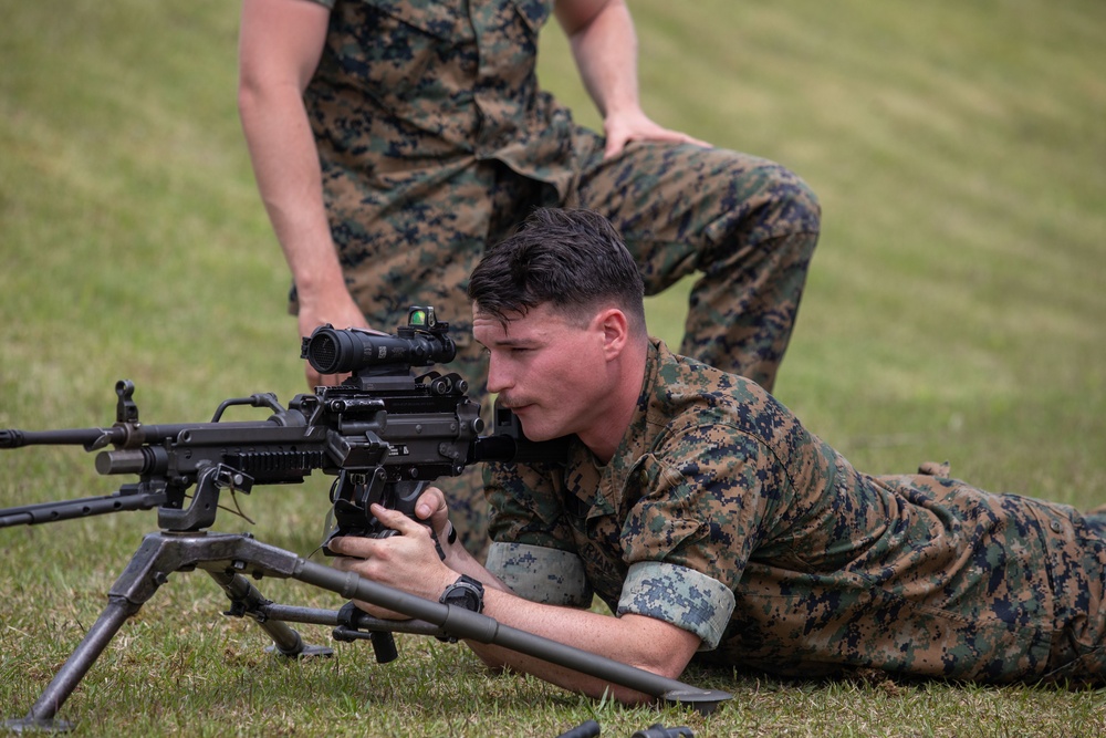 MWSS-171 Conduct Machine Gun Drills During Eagle Wrath 22