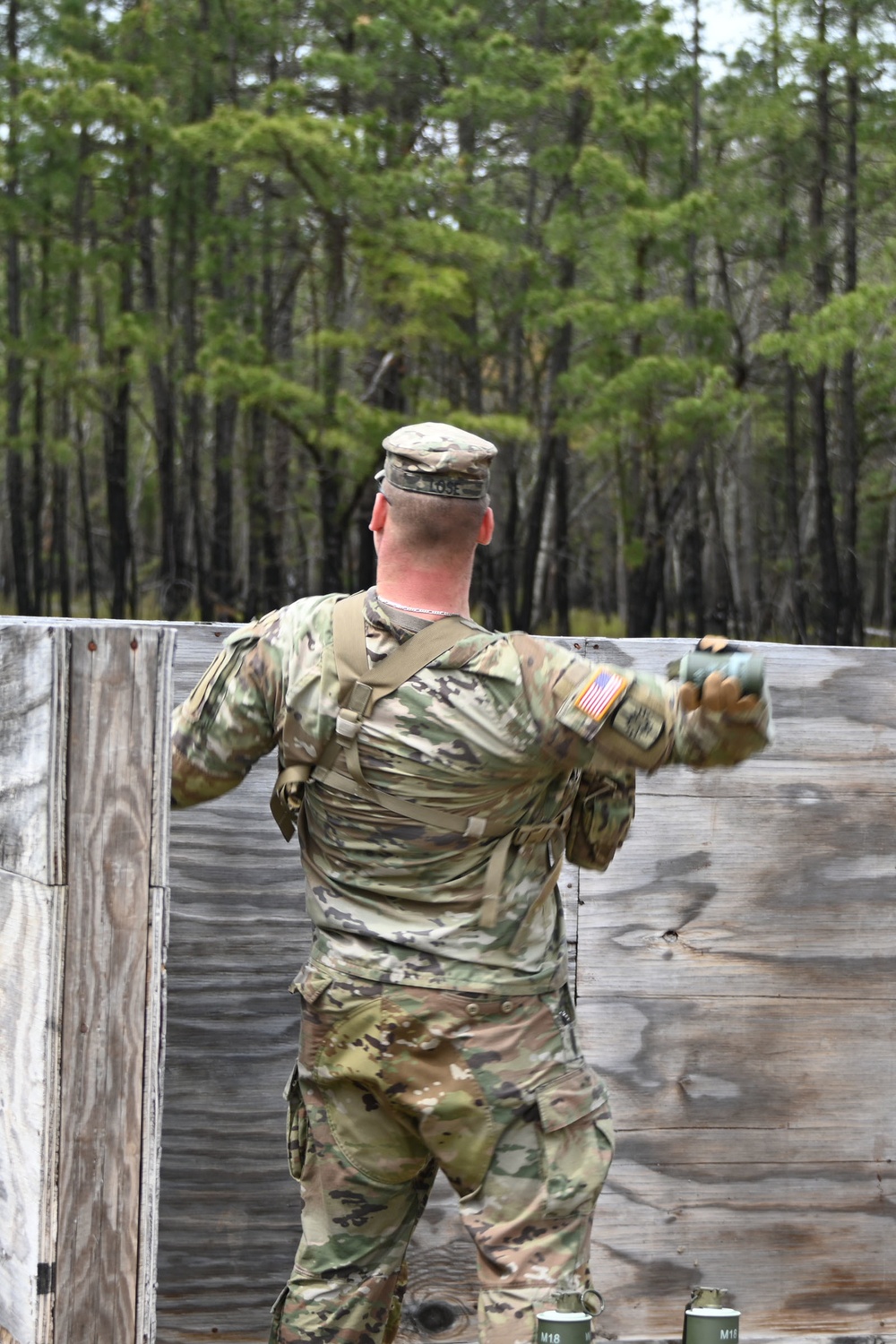 Fort Dix –  2nd BIV 315th BEB - Hand Grenade Practice