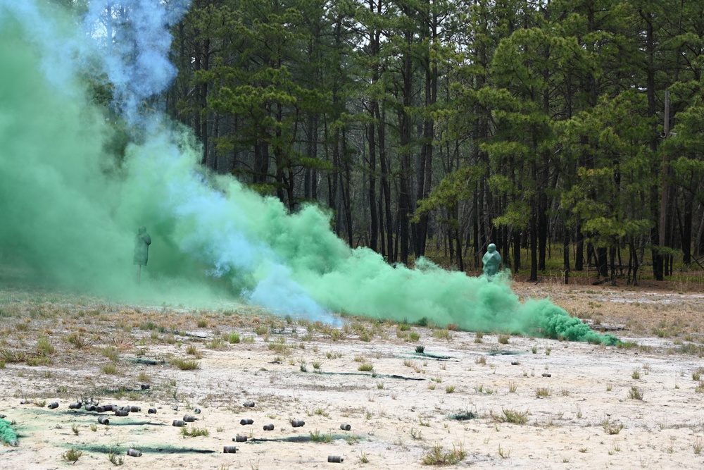 Fort Dix –  2nd BIV 315th BEB - Hand Grenade Practice