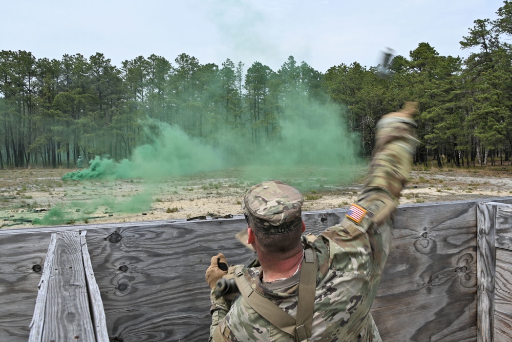 Fort Dix –  2nd BIV 315th BEB - Hand Grenade Practice