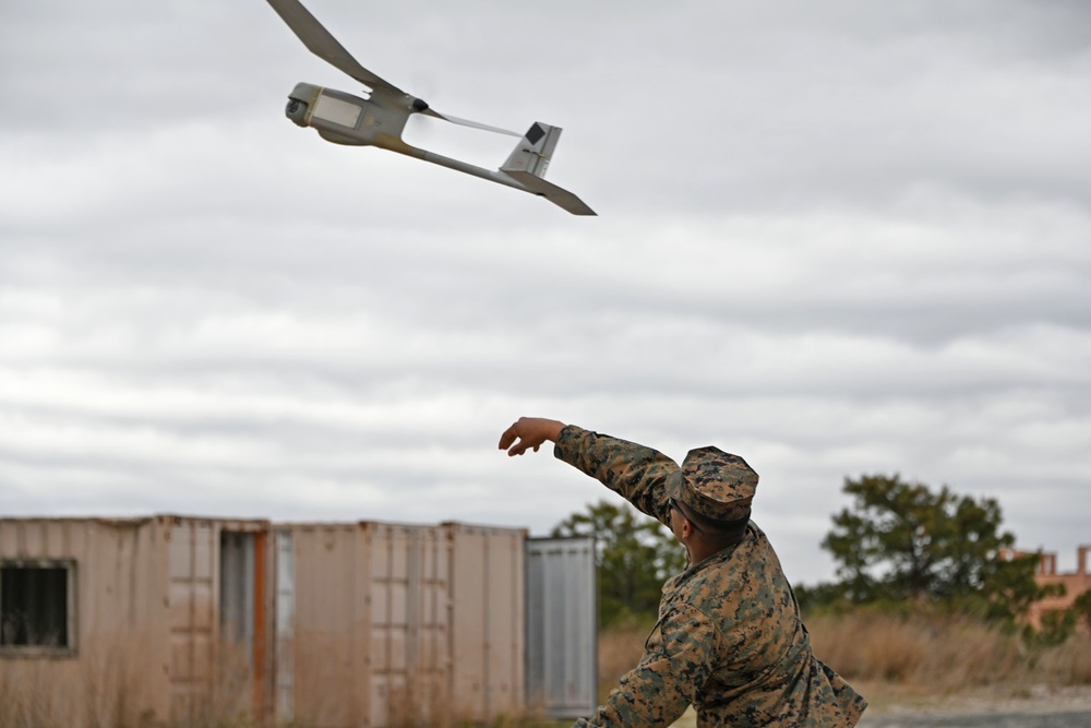 Fort Dix –  25th Marine Regiment – UAS Raven Training