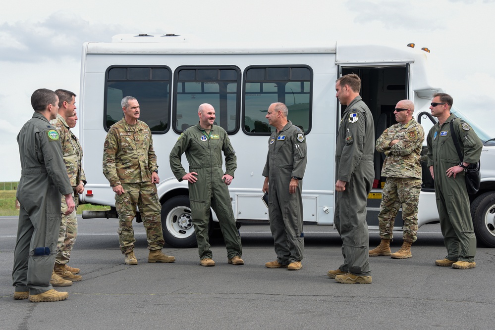 USAFE-AFAFRICA commander visits Spangdahlem Air Base, views current operations
