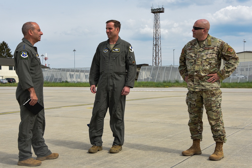 USAFE-AFAFRICA commander visits Spangdahlem AB, views current operations