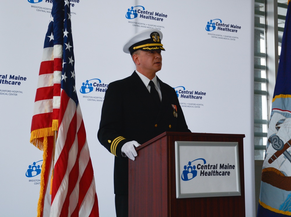 Doctor is commissioned into Navy Reserves