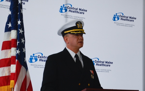 Doctor is commissioned into Navy Reserves