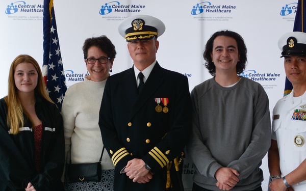 Doctor is commissioned into Navy Reserves