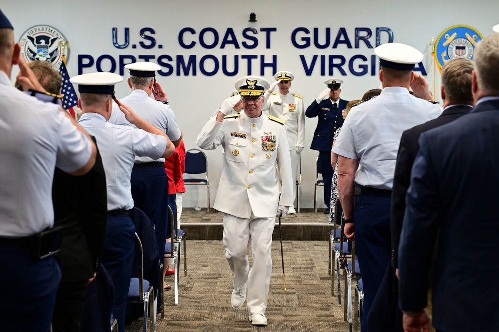 U.S. Coast Guard Fifth District has change of command