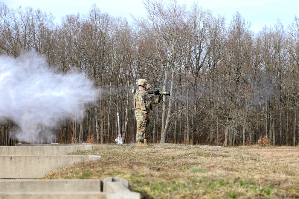 Dreadnaught Soldiers Train at AT-4 Range