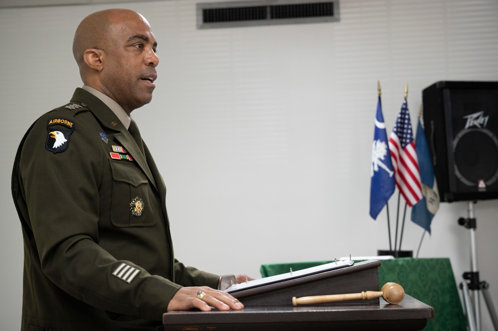 USARCENT’s Commanding General addresses the University of South Carolina, National Society Daughters of the American Revolution