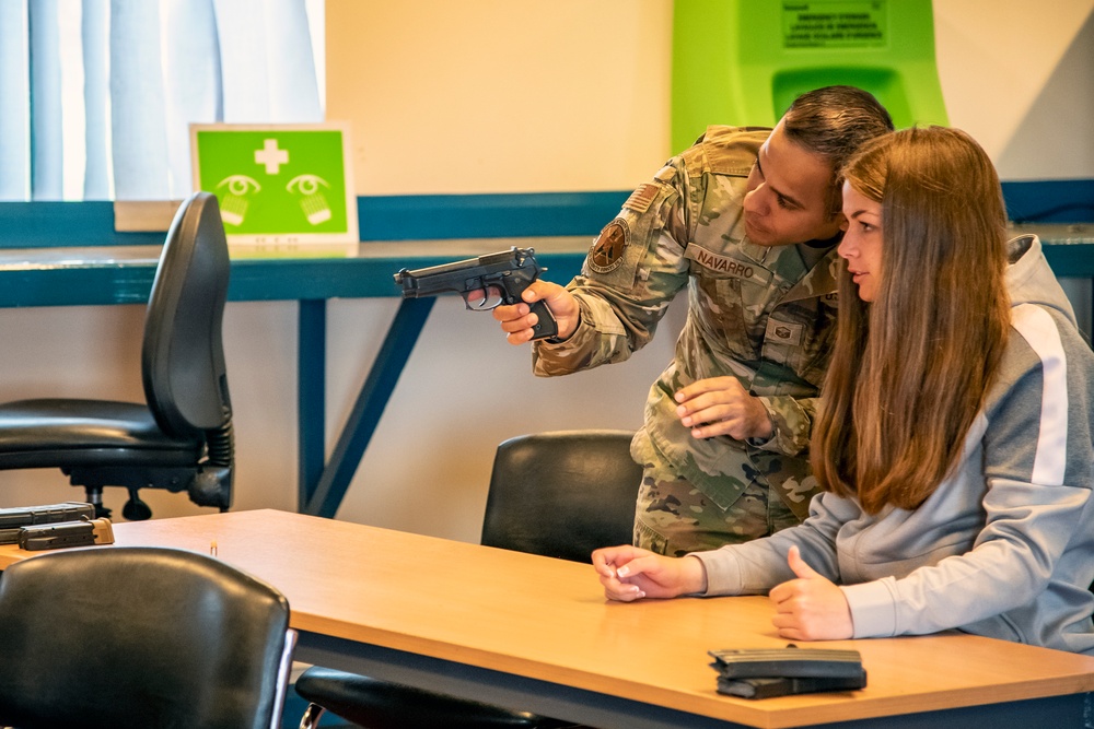 Security Forces mentorship program connects Pathfinders, local UK students