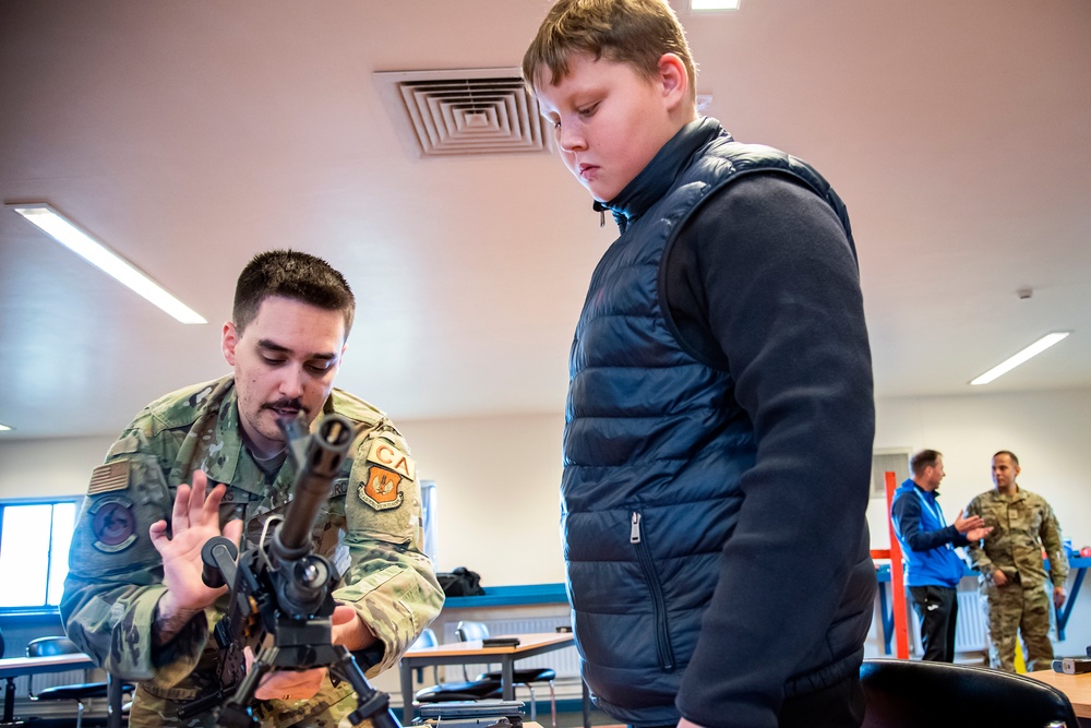 Security Forces mentorship program connects Pathfinders, local UK students