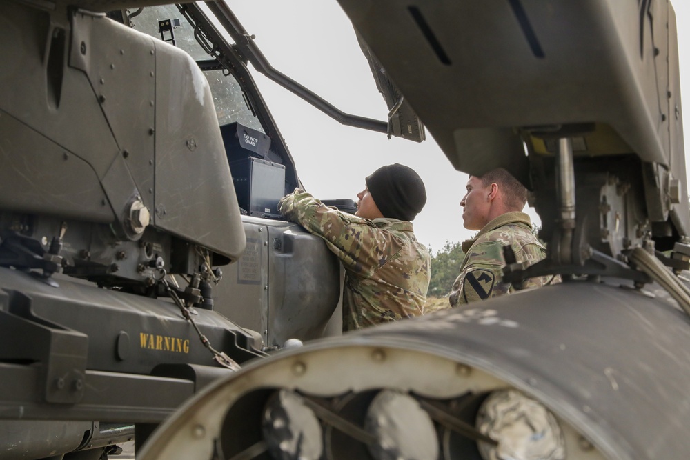 Apache Pre-Flight Operations in Poland