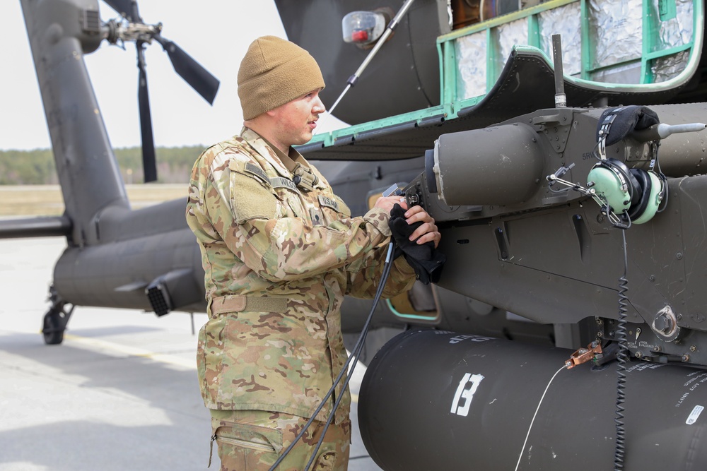 Apache Pre-Flight Operations in Poland