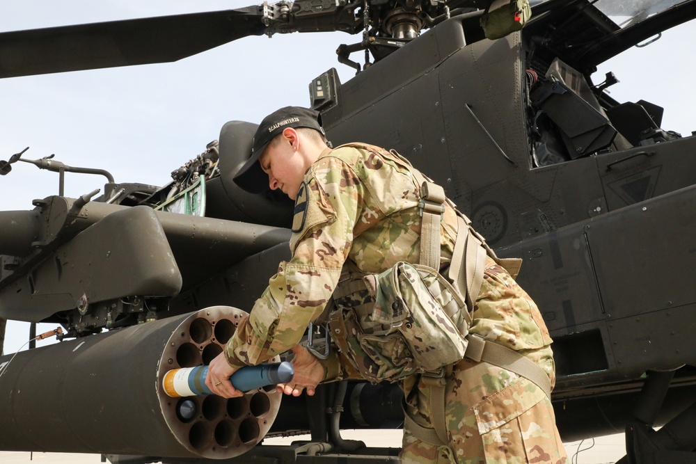 Apache Pre-Flight Operations in Poland