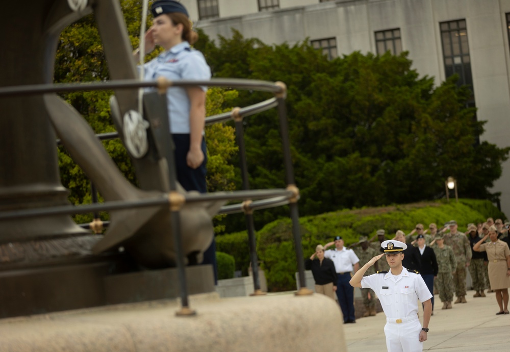 &quot;All-Nurse Color Guard Raise the Flag During Morning Colors for May 12, 2022&quot;