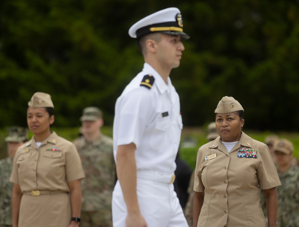 &quot;All-Nurse Color Guard Raise the Flag During Morning Colors for May 12, 2022&quot;