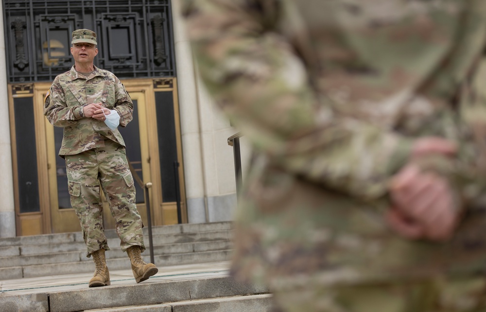 &quot;All-Nurse Color Guard Raise the Flag During Morning Colors for May 12, 2022&quot;