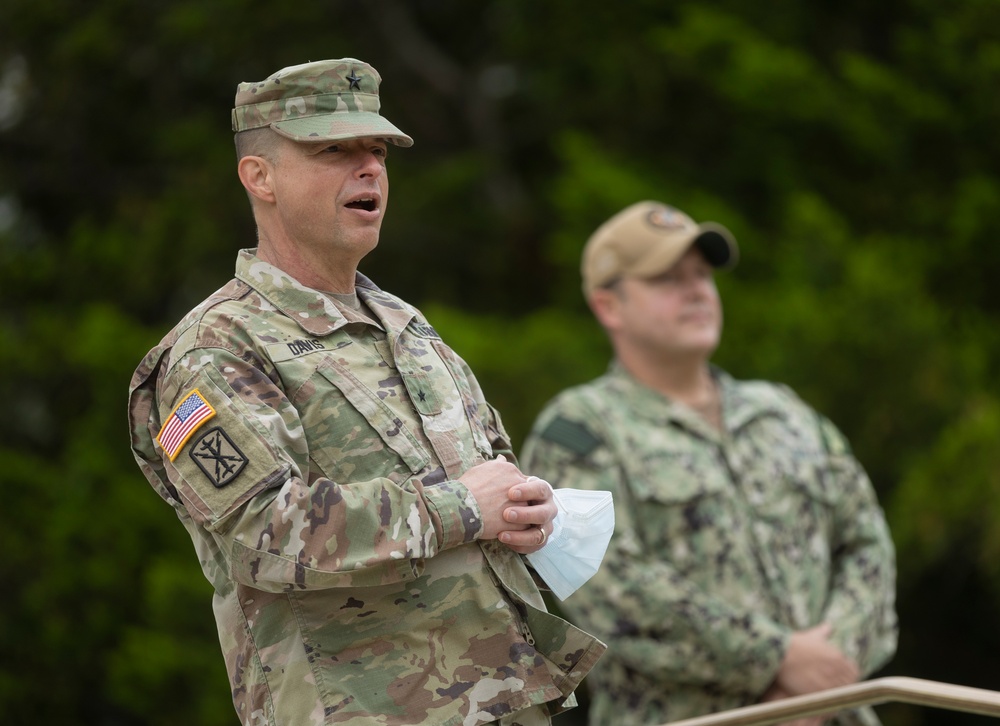 &quot;All-Nurse Color Guard Raise the Flag During Morning Colors for May 12, 2022&quot;